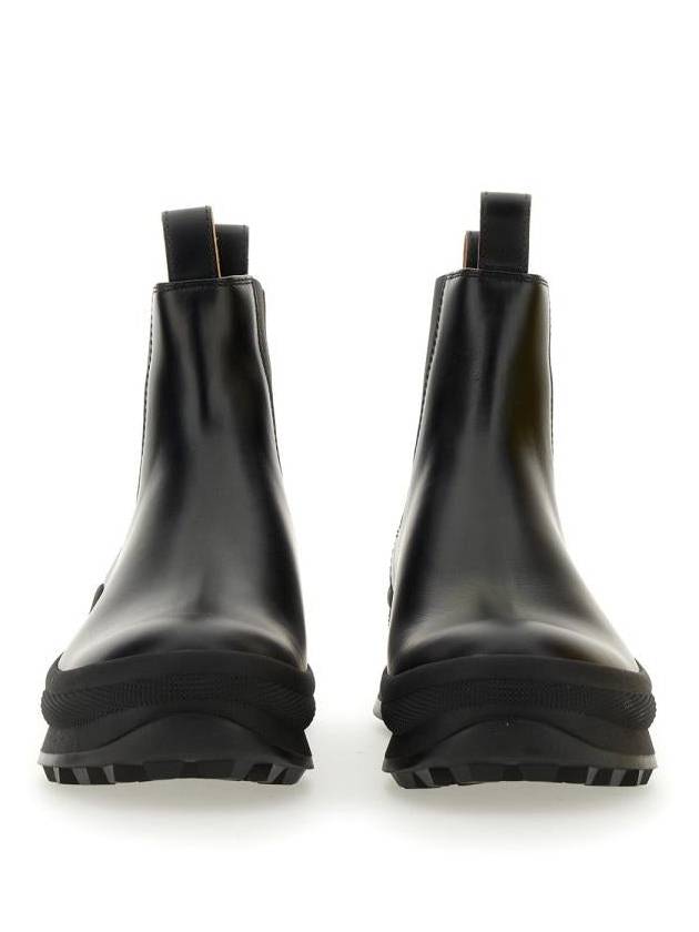 Leather Chelsea Boots J50WU0002P4193 - JIL SANDER - BALAAN 3