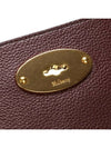 Bayswater Classic Grain Small Tote Bag Oxblood - MULBERRY - BALAAN 9