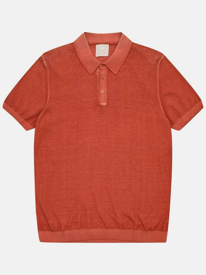 Men's Short Sleeve Polo Shirt Wine - AT.P.CO - BALAAN 2