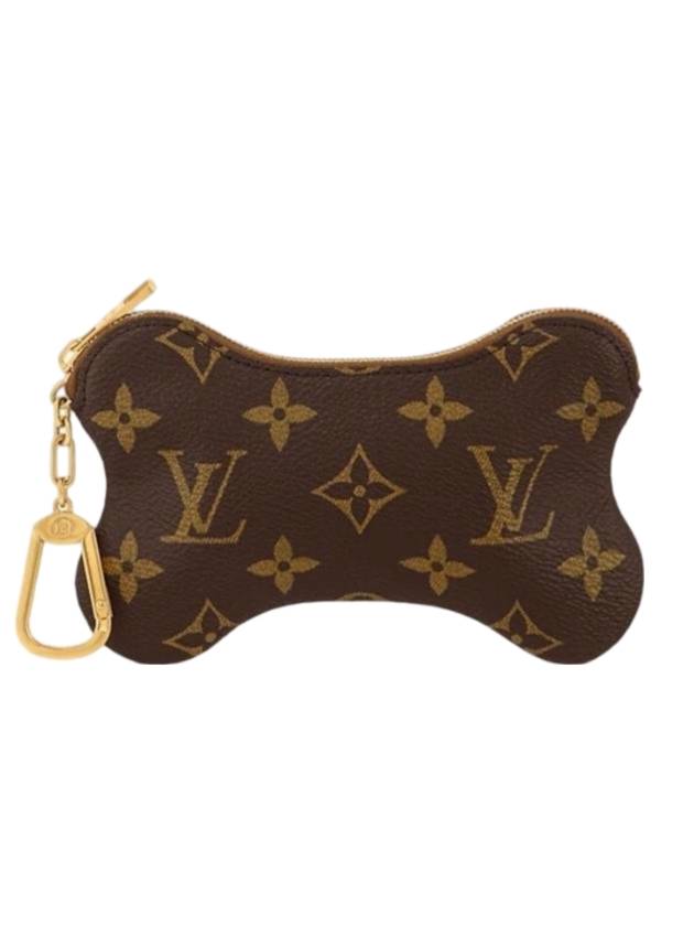 Bone Monogram Pouch Key Holder Brown - LOUIS VUITTON - BALAAN 1