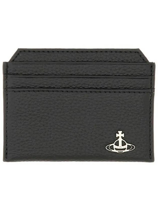 ORB logo card wallet black 5403000BU S000D N403 - VIVIENNE WESTWOOD - BALAAN 2