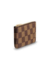 Damier Eben Pouch Key Holder Brown - LOUIS VUITTON - BALAAN 3