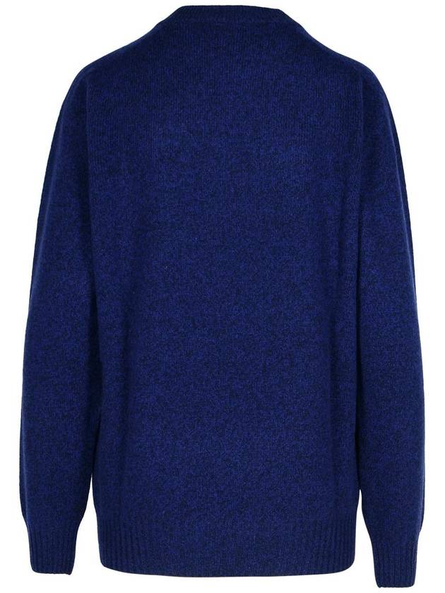 Altea Blue Wool Blend Sweater - ALTEA - BALAAN 3