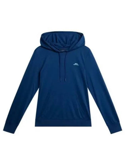 Women's Vice Hoodie Blue - J.LINDEBERG - BALAAN 2