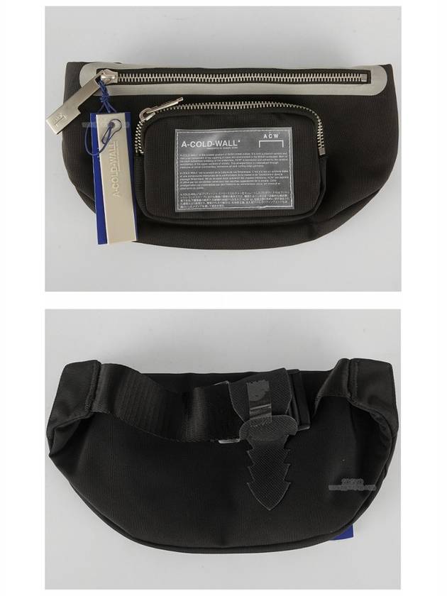 20SS ACWUG001WHL BK Mission Statement Logo Waist Bag Black Bag TFN - A-COLD-WALL - BALAAN 4