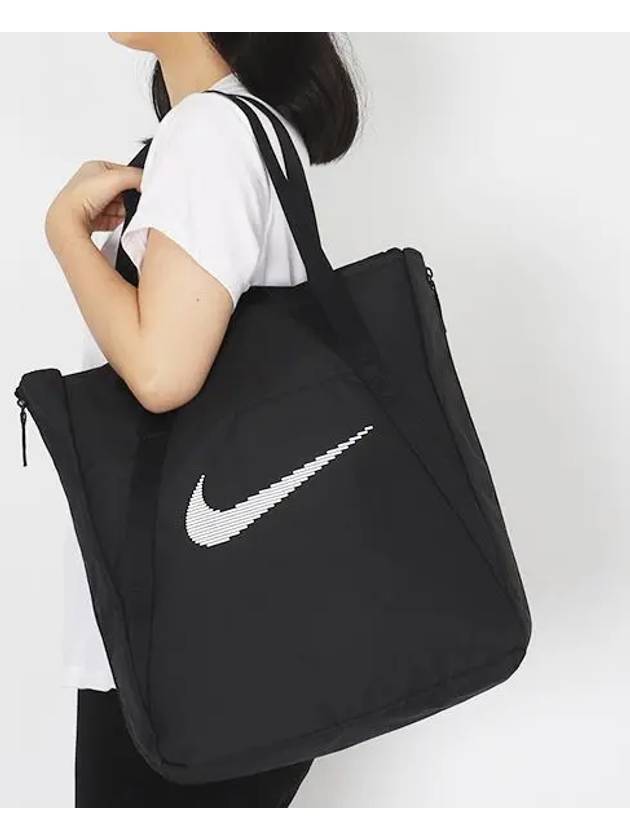 Logo Gym Tote Bag Black - NIKE - BALAAN 2