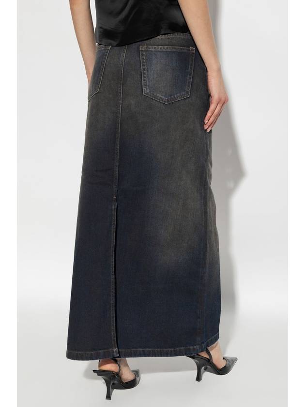 Acne Studios Denim Skirt, Women's, Grey - ACNE STUDIOS - BALAAN 4