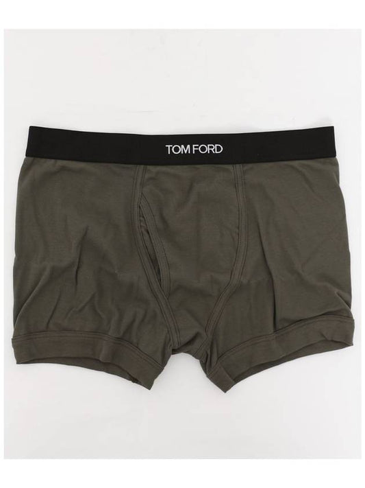 Men's Classic Fit Boxer Briefs Army Green - TOM FORD - BALAAN 2