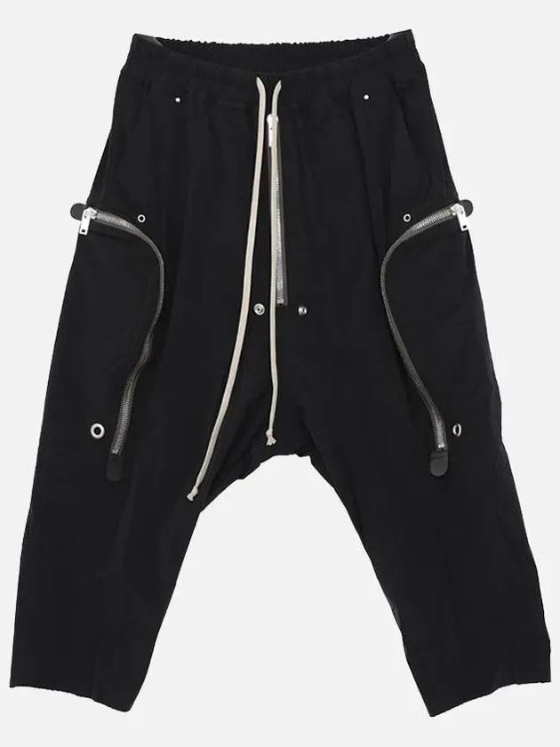 Bauhaus Bella Crop Track Pants Black - RICK OWENS - BALAAN 2