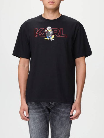 T-shirt Karl Lagerfeld con stampa Disney - KARL LAGERFELD - BALAAN 1