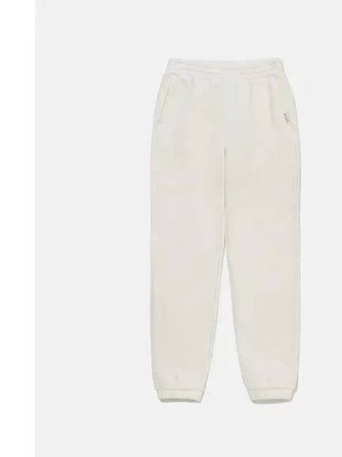 Women s Cotton Modal Brushed Knit Jogger Pants Ivory SP322UKP99 - DESCENTE - BALAAN 1