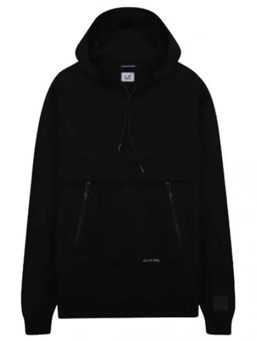 logo patch hoodie - CP COMPANY - BALAAN 1