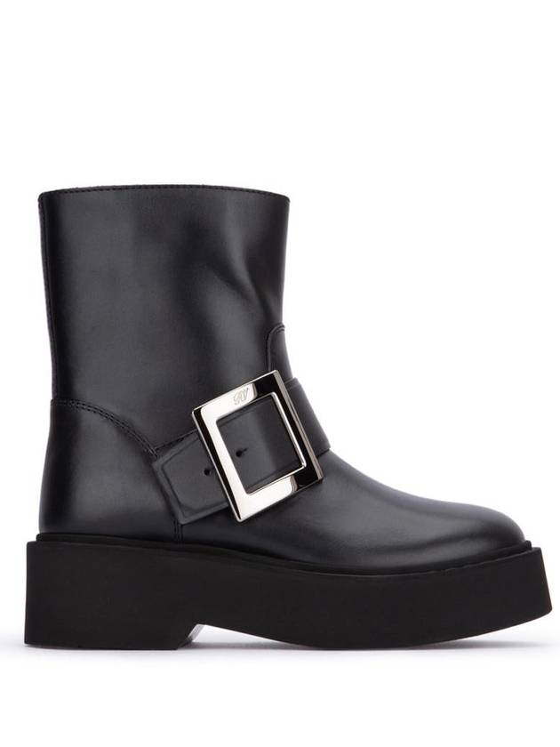 Viv Rangers Biker Boots Black - ROGER VIVIER - BALAAN 2