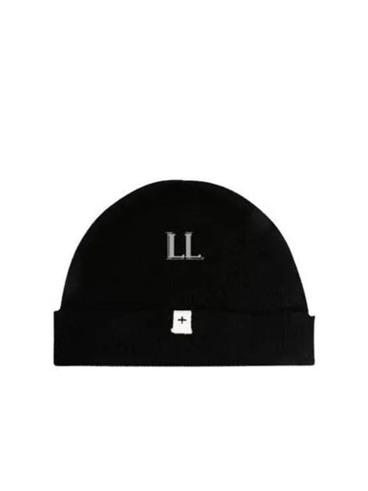 Logo Patch Knit Beanie Black - JIL SANDER - BALAAN 2