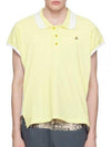 Embroidered ORB Polo Shirt Yellow - VIVIENNE WESTWOOD - BALAAN 2