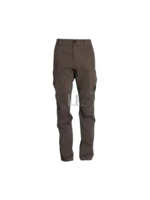 Stretch Sateen Ergonomic Lens Cargo Straight Pants Purple - CP COMPANY - BALAAN 2