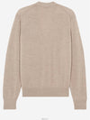 Fox Head Patch Classic Cardigan Beige Melange - MAISON KITSUNE - BALAAN 3