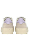 Medalist Suede Purple Tab Low Top Sneakers White - AUTRY - BALAAN 4