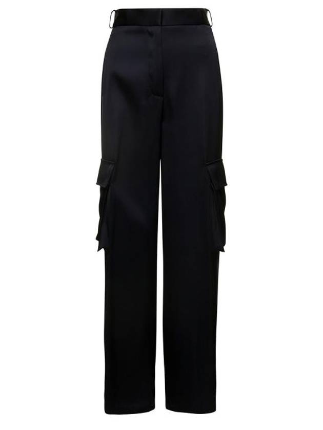 Straight Pants 10098441A068381B000 Black - VERSACE - BALAAN 1