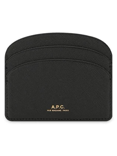 Demi Lune Card Wallet Black - A.P.C. - BALAAN 2