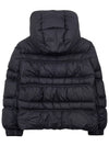 Yser Logo Short Down Padding Black - MONCLER - BALAAN 3