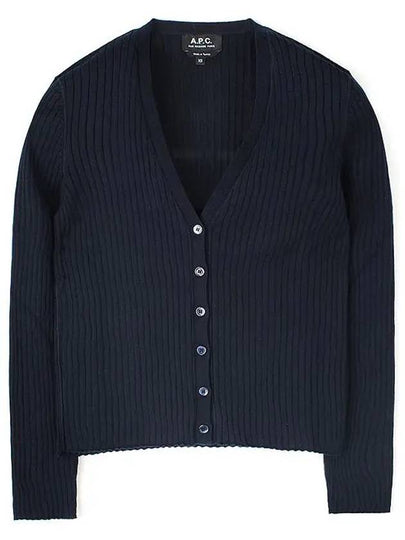 Shanya Cotton Cardigan Navy - A.P.C. - BALAAN 2