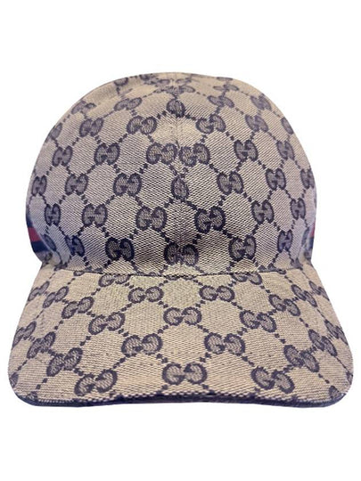 Canvas Web Ball Cap Brown - GUCCI - BALAAN 2