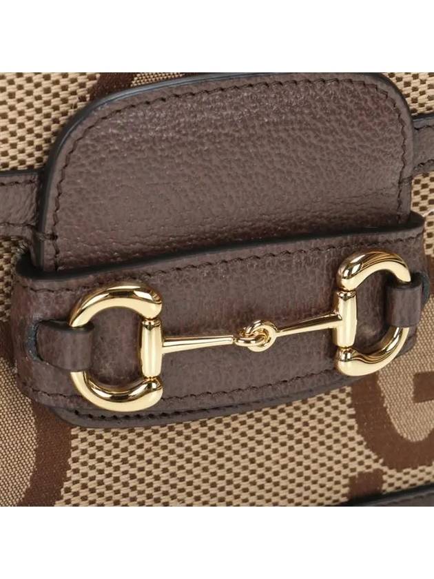 Horsebit 1955 Jumbo GG Mini Bag Camel - GUCCI - BALAAN 6