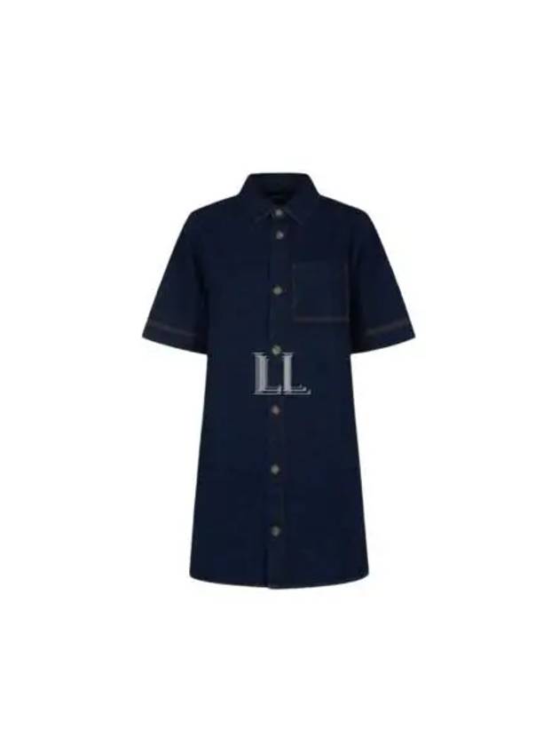 Lopez Short Dress Navy - A.P.C. - BALAAN 2