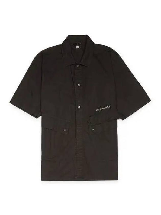 Shirt Southern Popeline Pocket Shirts 16CMSH271A 005328G 999 Poplin Pocket - CP COMPANY - BALAAN 2