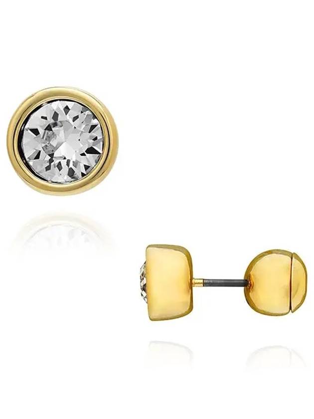 Imber Crystal Stud Earrings Gold - SWAROVSKI - BALAAN 2