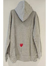 Converse Logo printed hood gray - COMME DES GARCONS PLAY - BALAAN 4