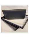 Saffiano Leather Card Wallet Black - PRADA - BALAAN 2