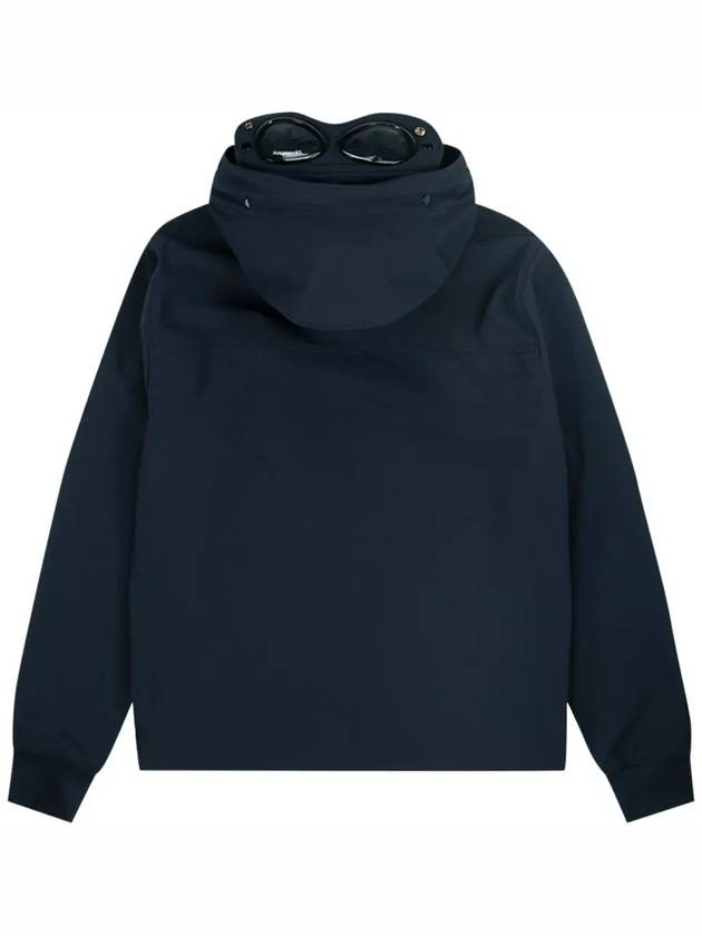 Men's Goggles Hooded Jacket Navy - CP COMPANY - BALAAN 4