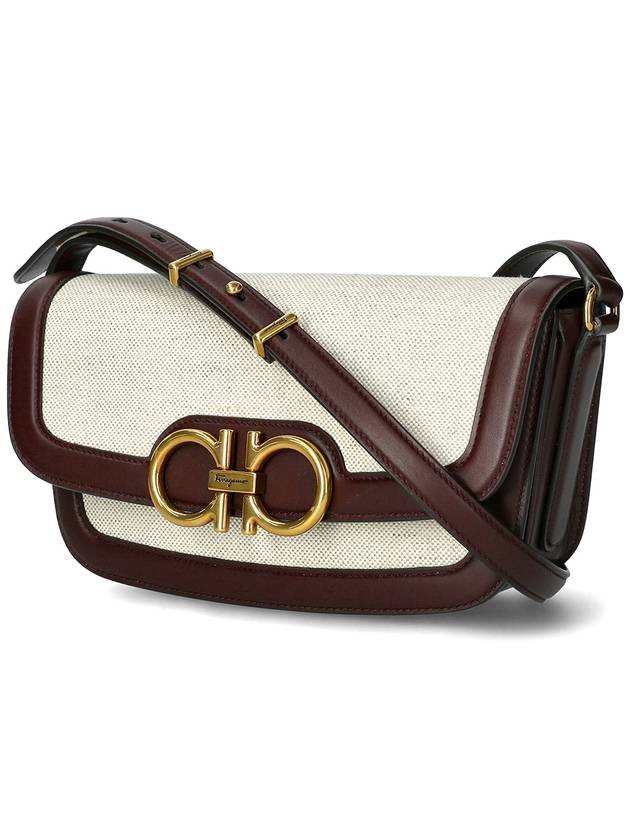 Trapezio Cross Bag Natural - SALVATORE FERRAGAMO - BALAAN 2