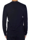 Wool Jersey 4-Bar Long Sleeve T-Shirt Navy - THOM BROWNE - BALAAN 6