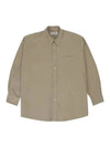 Borrowed Long Sleeve Shirt Khaki - OUR LEGACY - BALAAN 2