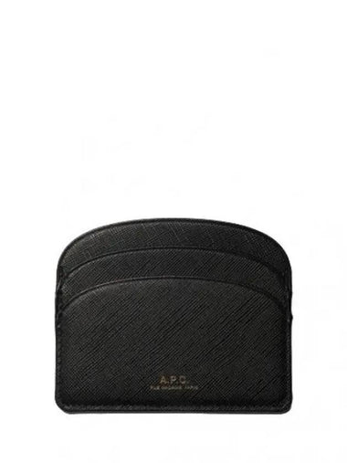 Half Moon Card Holder Wallet - A.P.C. - BALAAN 1