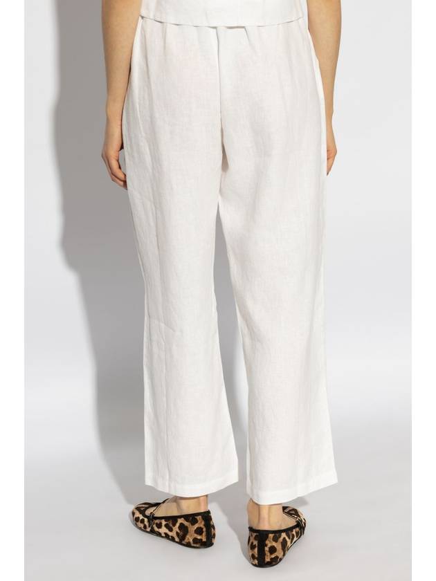 Posse Linen Trousers Ducky, Women's, White - POSSE - BALAAN 4