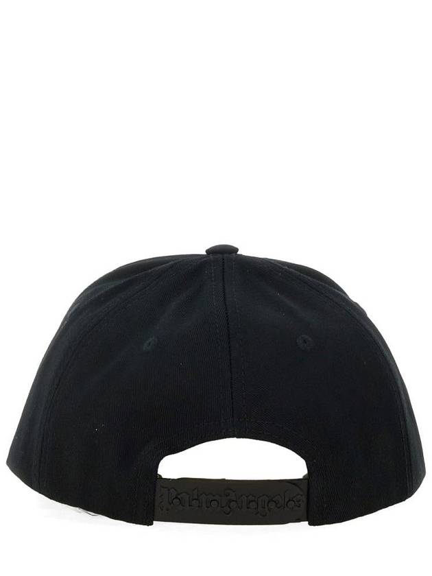 Classic Logo Ball Cap Black - PALM ANGELS - BALAAN 5