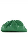 Calfskin Polamide Pouch Bag Green - BOTTEGA VENETA - BALAAN 2