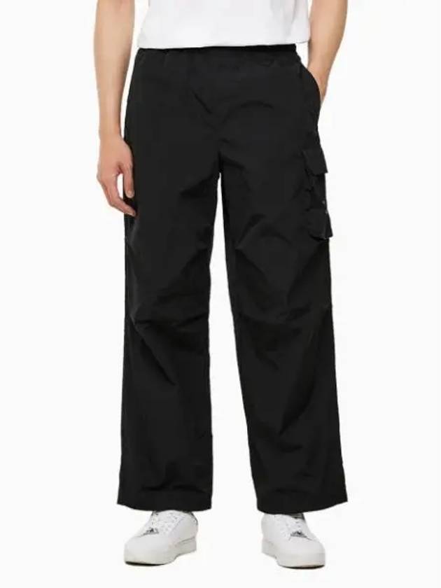 Jeans Nylon Cargo Pants Black - CALVIN KLEIN - BALAAN 1