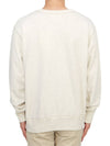 Mike Logo Cotton Sweatshirt Ecru - ISABEL MARANT - BALAAN 4