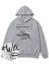 Welcome gray overfit hoodie gray - MONSTER REPUBLIC - BALAAN 2