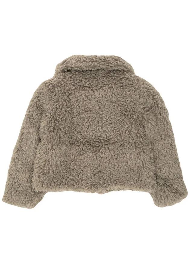 Kids Fake Fur Jacket Gray TV2A87 Z1277 909 - STELLA MCCARTNEY - BALAAN 3