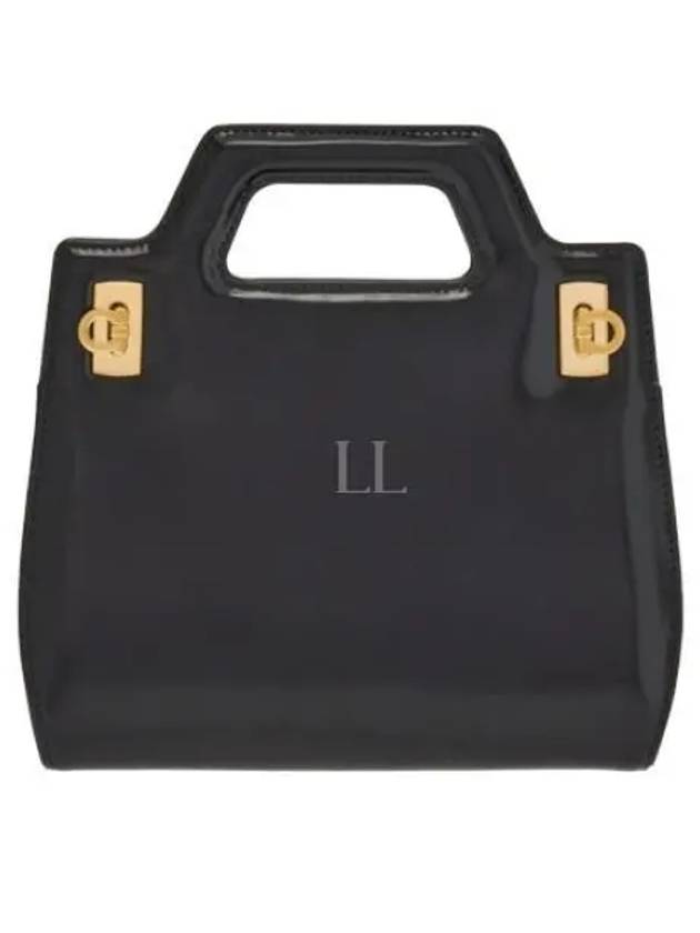 Wanda Mini Bag Black - SALVATORE FERRAGAMO - BALAAN 2