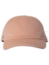 Logo Cashmere Ball Cap Strawberry Frosting - LORO PIANA - BALAAN.