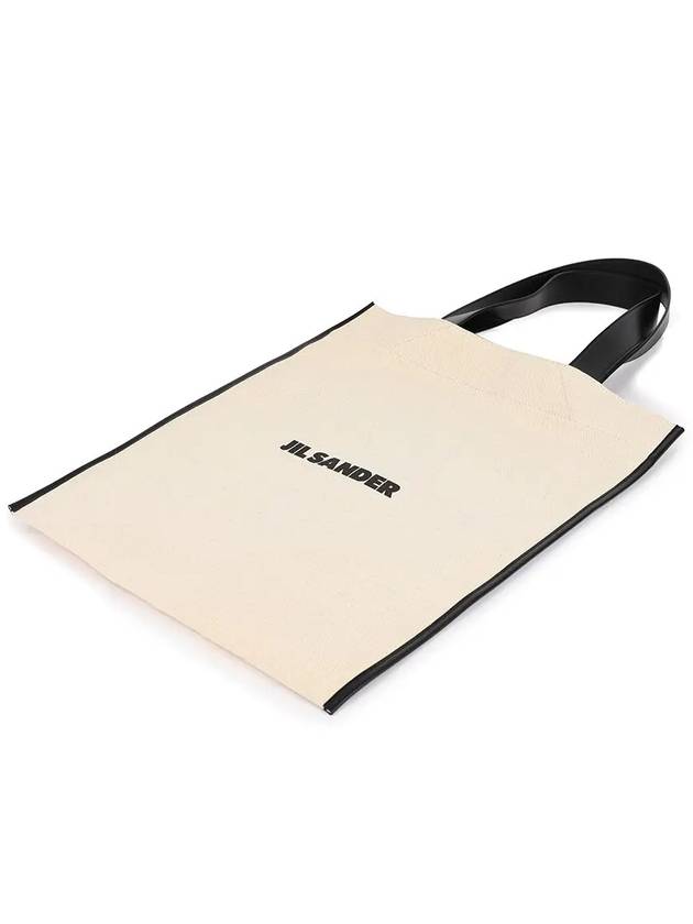 24FW Tote Bag J07WD0104P7060280 White Black - JIL SANDER - BALAAN 4