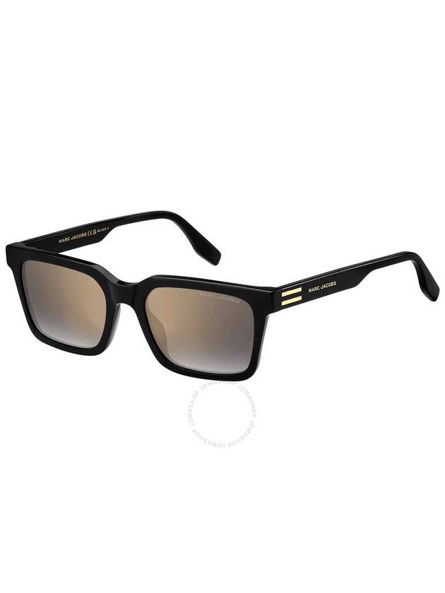 Marc Jacobs Grey Shaded Gold Pilot Men's Sunglasses MARC 719/S 0807/FQ 53 - MARC JACOBS - BALAAN 1