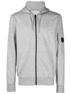 Lens Patch Hooded Jacket Grey - CP COMPANY - BALAAN 2